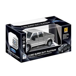 2.4GHz 1／28 RCカー フォード F-350 スーパーデューティープラチナム (シルバー)...
