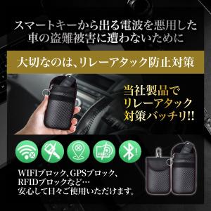 スマートキーケース 電波遮断 2個収納 リレー...の詳細画像1