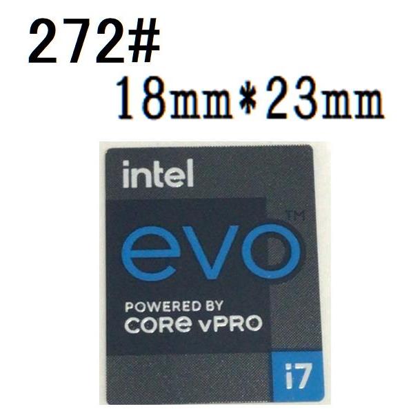 272#  第十一代【intel evo POWERED BY CORE vPRO i7】エンブレム...