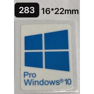 283# 新世代【Windows 10 Pro】エンブレムシール　■16*22mm■ 条件付き送料無...