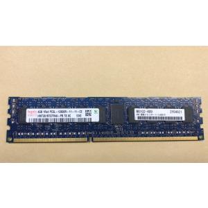 hynix PC3L-12800R (DDR3L-1600) 4GB 240ピン DIMM サーバー用の 低電圧 ECC付き Registered メモリ 4GB 型番：HMT351R7CFR4A-PB  N8102-489動作保証品｜snk