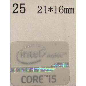 25＃二三代【CORE i5 白】エンブレムシール　21*16mm