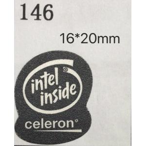 146#  【Celeron】エンブレムシール　■16*20mm■ 条件付き送料無料