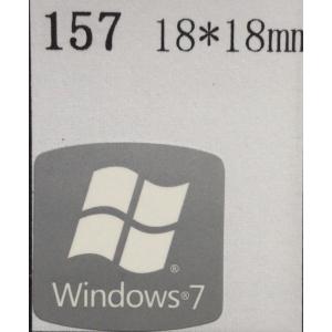 157＃【Windows7】エンブレムシール　18*18mm