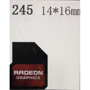 245＃【RADEON 】エンブレムシール　14*16mm