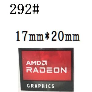 292#  【AMD Radeon Graphics】エンブレムシール■17mm*20mm■｜snk