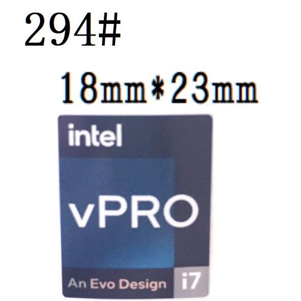 294#  十二代目【intel vPRO i7 An Evo Design 】エンブレムシール　■...