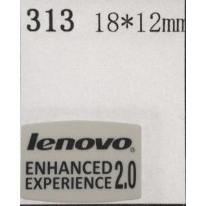313＃【Lenovo　ENHANCED　EXPERIENCE2.0】エンブレムシール　18*12mm