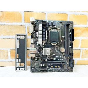 YL0143★中古品 ASRock B360M マザーボード LGA1151 第8/9世代対応 DDR4 MicroATX