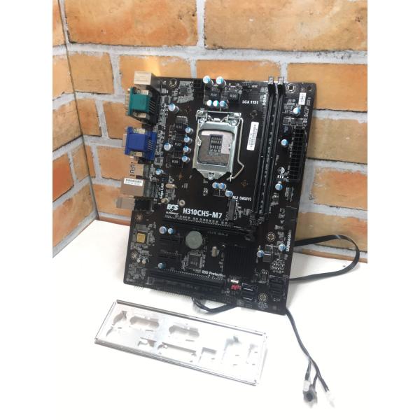YM0072★ECS H310CH5-M7(V1.0) マザーボード DDR4 MicroATX 第...