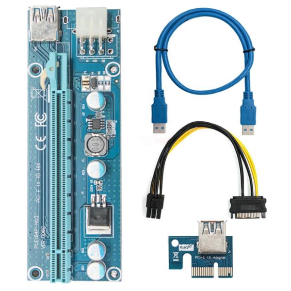 YXS1035★新品★PCIE ライザー PCI-E 拡張カード PCI-E 1xから16x エクス...