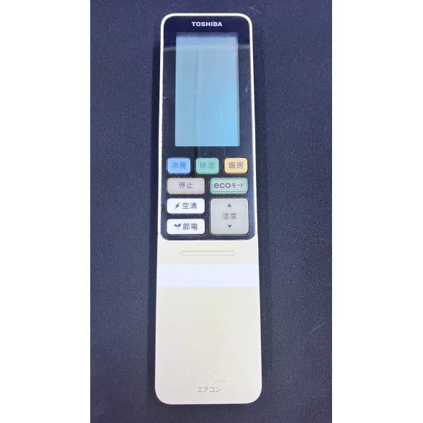 YXS1046★中古品★TOSHIBA東芝 エアコンリモコンWH-RA01SJ