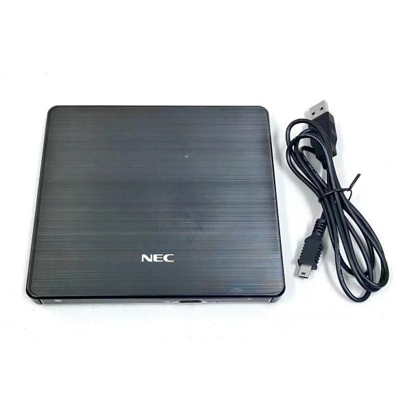 YXS1390★中古品★NEC 外付けDVDドライブ GP60NB60 USBケーブル付き