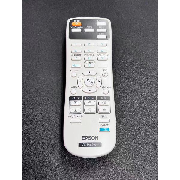 YXS1527★中古動作品★EPSON エプソン プロジェクターリモコン 158327100