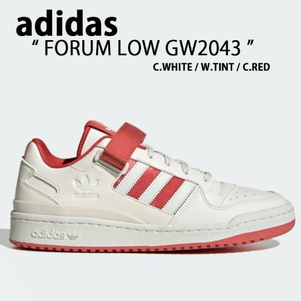 adidas アディダス スニーカー FORUM LOW フォーラムロー GW2043 WHITE ...