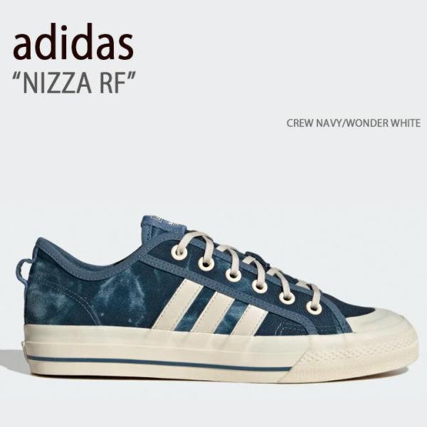 adidas スニーカー NIZZA RF CREW NAVY WONDER WHITE メンズ レ...