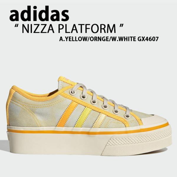 adidas アディダス スニーカー レディース NIZZA PLATFORM GX4607 ニッツ...