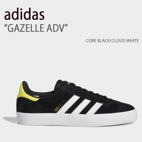 adidas アディダス スニーカー GAZELLE ADV CORE BLACK CLOUD WH...