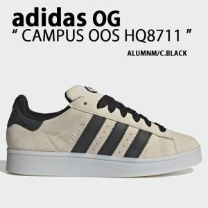 adidas originals アディダス スニーカー CAMPUS 00S HQ8711 キャンパス ALUMINIUM BLACK シューズ スウェード レザー ベージュ ブラック メンズ モダン メンズ