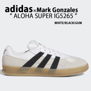 adidas アロハシャツ HRG645 ホワイト/ブラック adidas originals アディダス スニーカー Mark Gozales ALOHA