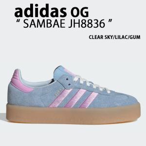 adidas SAMBAE ミント/ブラウン　韓国限定カラー24センチ adidas（アディダス） スニーカー SAMBAE W JH8835 AQUA BROWN GUM