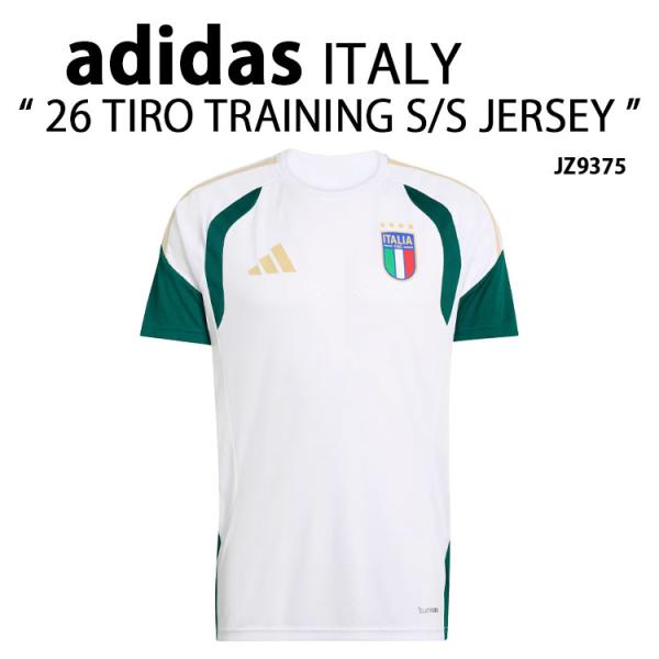 adidas アディダス 半袖 ジャージ Tシャツ ITALY 26 TIRO TRAINING S...