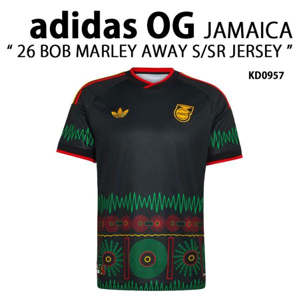 adidas originals アディダス 半袖 ジャージ Tシャツ JAMAICA 26 BOB...