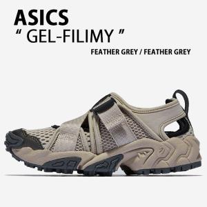 ASICS アシックス スニーカー GEL-FILIMY 1203A165-021 シューズ ゲル フィリミー GREY GRAY グレー メッシュ 厚底 スニーカーサンダル 女性用 レディース
