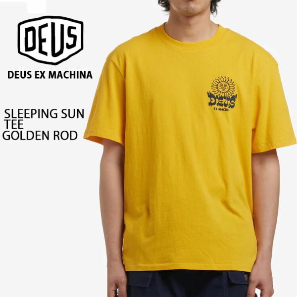 Deus Ex Machina デウスエクスマキナ Tシャツ SLEEPING SUN TEE プリ...