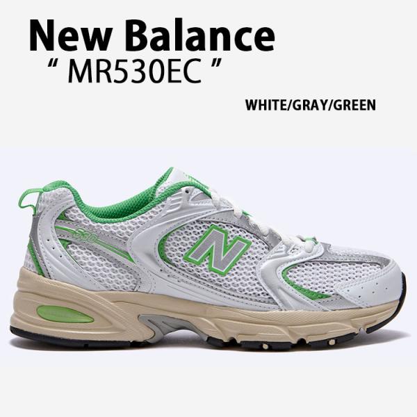 New Balance ニューバランス スニーカー MR530EC WHITE GRAY GREEN...