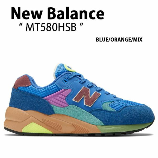 New Balance スニーカー MT580HSB BLUE ORANGE MIX ダッドシューズ...