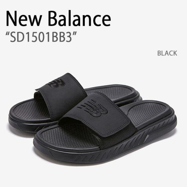 New Balance ニューバランス サンダル SD1501BB3 NEWBALANCE BLAC...