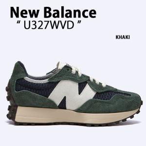 New Balance ニューバランス スニーカー U327WVD KHAKI シューズ スエードアッパー NewBalance327 ニューバランス327  カーキ メンズ レディース｜snkrs-aclo