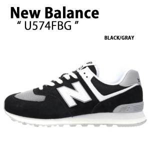 New Balance ニューバランス スニーカー U574FBG BLACK WHITE シューズ ブラック ホワイト スウェードシューズ スウェードスニーカー｜snkrs-aclo