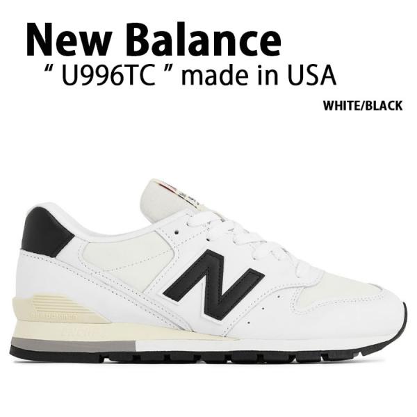 New Balance ニューバランス スニーカー U996TC WHITE BLACK MADE ...