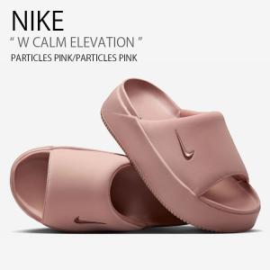 NIKE ナイキ レディース スライドサンダル W CALM ELEVATION カーム エレベーション HJ5601-601 ピンク シャワーサンダル スリッパ 女性用