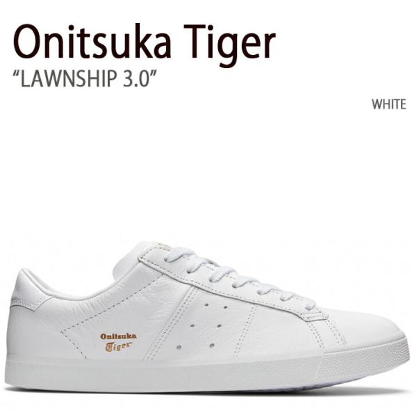 Onitsuka Tiger オニツカタイガー スニーカー LAWNSHIP 3.0 WHITE ロ...