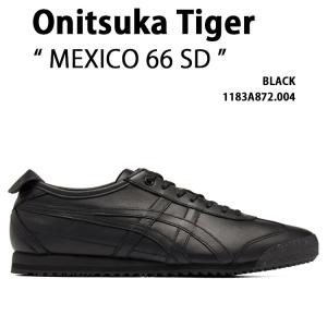 Onitsuka Tiger オニツカタイガー スニーカー MEXICO 66 SD BLACK 1183A872.004 シューズ メキシコ66SD ブラック メンズ レディース