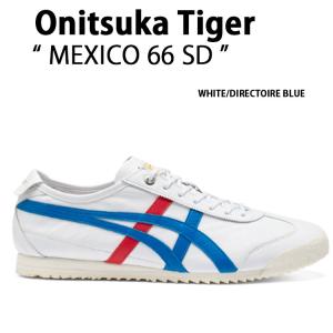 Onitsuka Tiger オニツカタイガー スニーカー MEXICO 66 SD WHITE DIRECTORIE BLUE メキシコ66 ホワイト ブルー メンズ レディース 男性用 女性用 1183A872.112