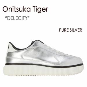 Onitsuka Tiger オニツカタイガー スニーカー DELECITY デレシティ 1183A963.030 PURE SILVER ピュア シルバー メンズ レディース ウィメンズ 男性用 女性用