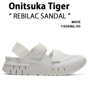 Onitsuka Tiger オニツカタイガー レディース サンダル REBILAC SANDAL WHITE 1183A966.103 シューズ レビラックサンダル ホワイト スポーツサンダル
