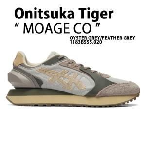 Onitsuka Tiger オニツカタイガー スニーカー MOAGE CO OYSTER GRAY FEATHER GRAY 1183B555.020 シューズ モアージュ シーオー オイスターグレー フェザーグレー