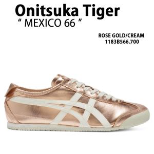 Onitsuka Tiger オニツカタイガー スニーカーMEXICO 66 ROSE GOLD CREAMメンズ レディース 男性用 女性用 1183B566.700