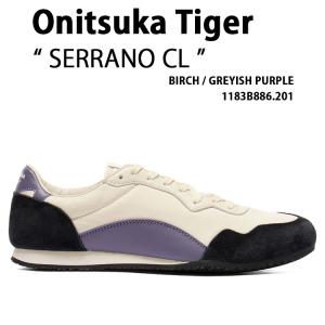 Onitsuka Tiger オニツカタイガー スニーカー SERRANO CL 1183B886.201 シューズ セラーノCL スエード BIRCH バーチ PURPLE パープル メンズ レディース