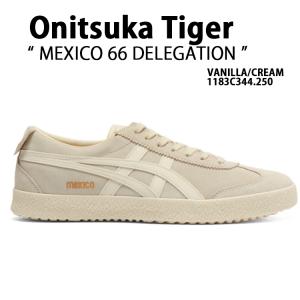 Onitsuka Tiger オニツカタイガー スニーカー MEXICO 66 DELEGATION VANILLA CREAM 1183C344.250 シューズ メキシコ デレゲーション バニラ クリーム レザー