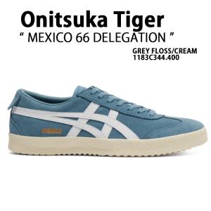 Onitsuka Tiger オニツカタイガー スニーカー MEXICO 66 DELEGATION GREY FLOSS CREAM 1183C344.400 シューズ メキシコ デレゲーション グレーフロス クリーム