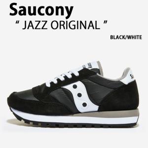 Saucony サッカニー スニーカー JAZZ ORIGINAL S2044-449 BLACK シューズ ジャズオリジナル 本革 レザー メンズ レディース 男性用 女性用