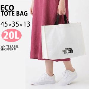 【即納商品/国内配送】THE NORTH FACE ノースフェイス エコバッグ トートバッグ ECO TOTE BAG MEDIUM 20L 45×35×13 ショッパーバッグ 手提げバッグ 防水