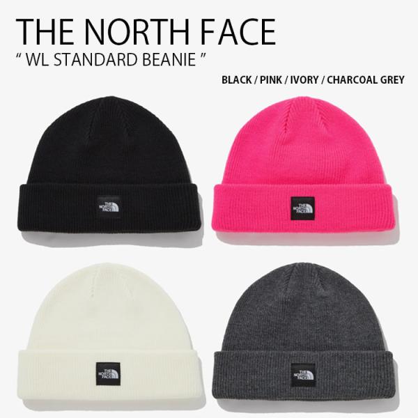 THE NORTH FACE ノースフェイス ニット帽 WL STANDARD BEANIE ホワイ...