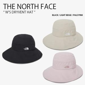 THE NORTH FACE ノースフェイス レディース バケットハット W'S DRYVENT HAT ドライベント ハット ブリムハット 帽子 つば広 サンキャップ ロゴ NE3HQ02A/B/C｜snkrs-aclo